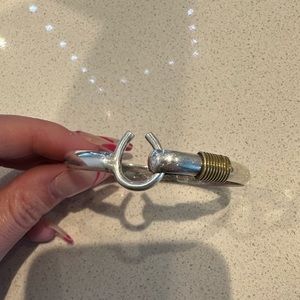 Vintage Sterling Horseshoe Bracelet